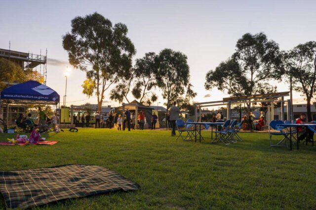 Gibson Street Reserve Launch, Bowden, Renewal SA